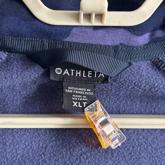 Athleta Blue Camo Women's XLT Jacket - Picture 7 of 11